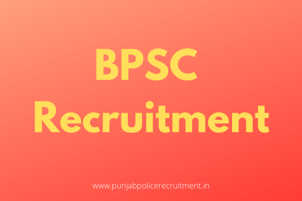 bpsc recruitment